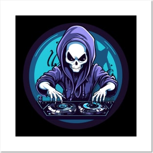 Cool Dj Grim Reaper Posters and Art